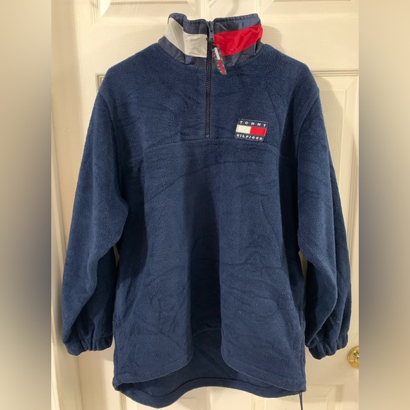 Vintage Tommy Hilfiger Fleece Size Large - Picture 1 of 5